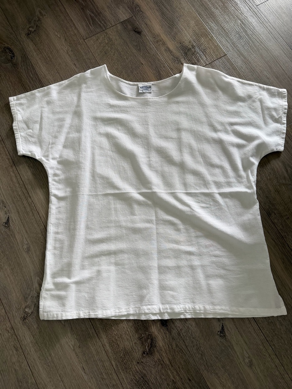 Cottonseed Short Sleeve White Tee - Classic Everyday Top